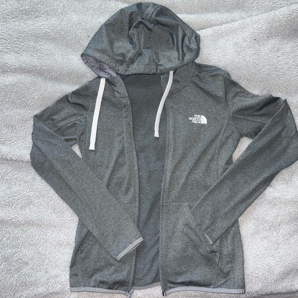 North face zip up jacket EUC